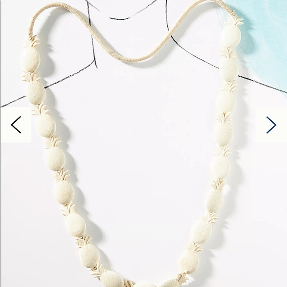 Anthropologie Pineapple Charm Necklace - Picture 5 of 9